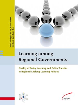 cover image of Learning among Regional Governments